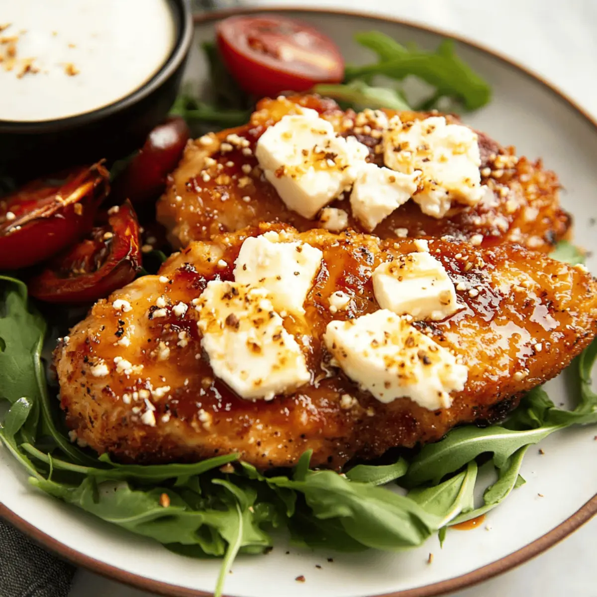 Artisan Hot Honey Infused Feta Chicken Recipe for Crispy Flavor