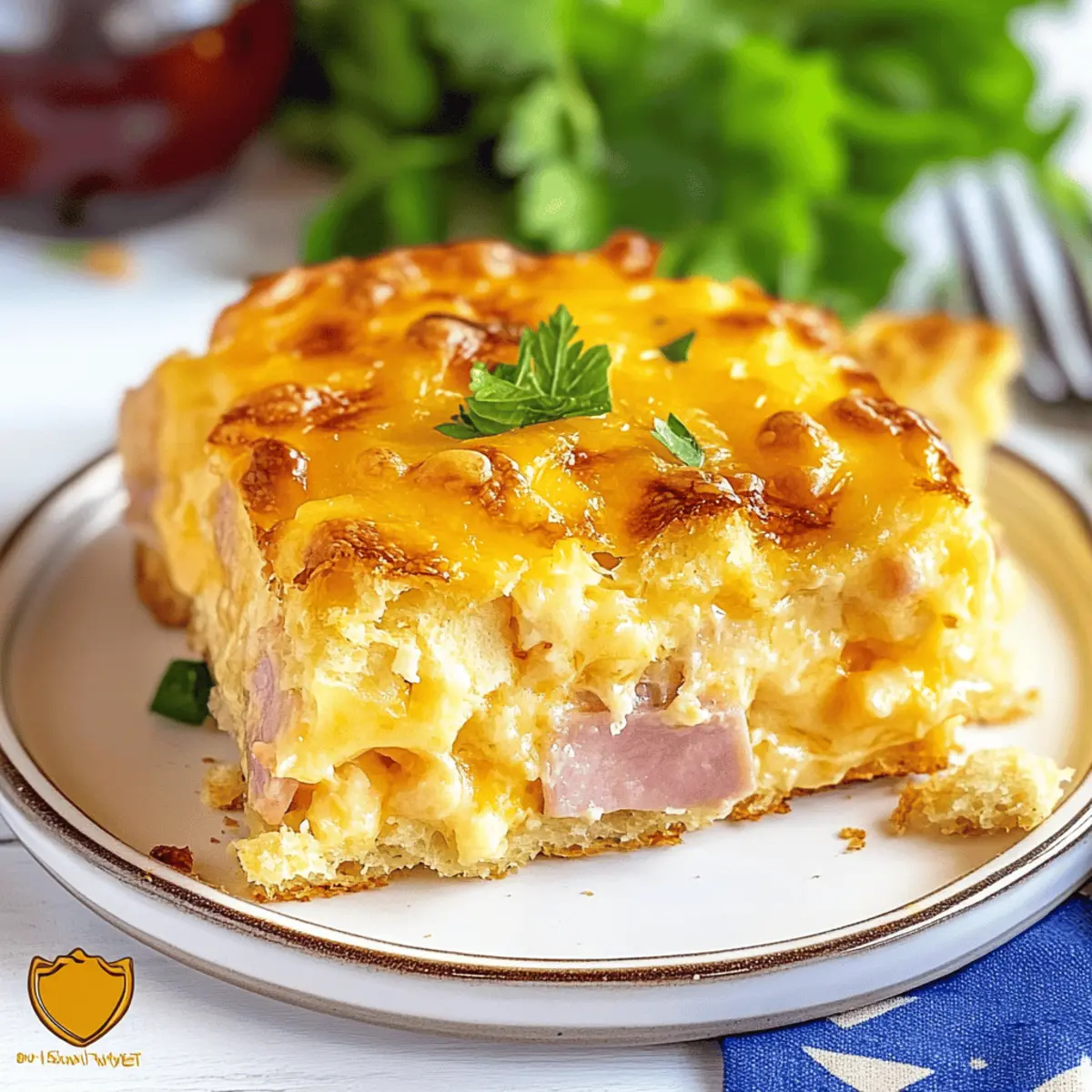 Delicious Ham and Cheese Butter Swim Biscuits Recipe to Try