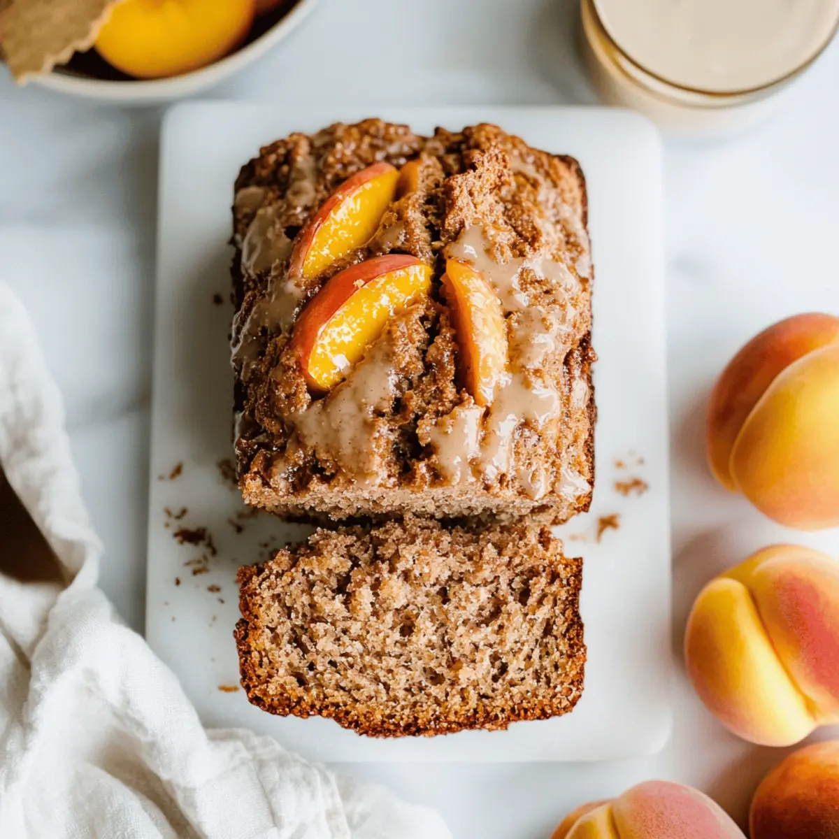 Delicious Cinnamon Peach Bread Recipe You Can Easily Make