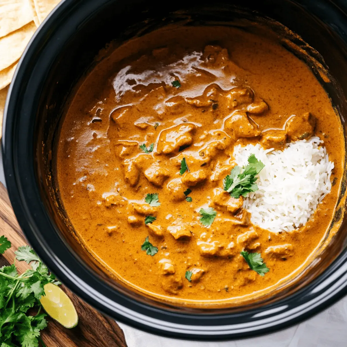 Crockpot Butter Chicken
