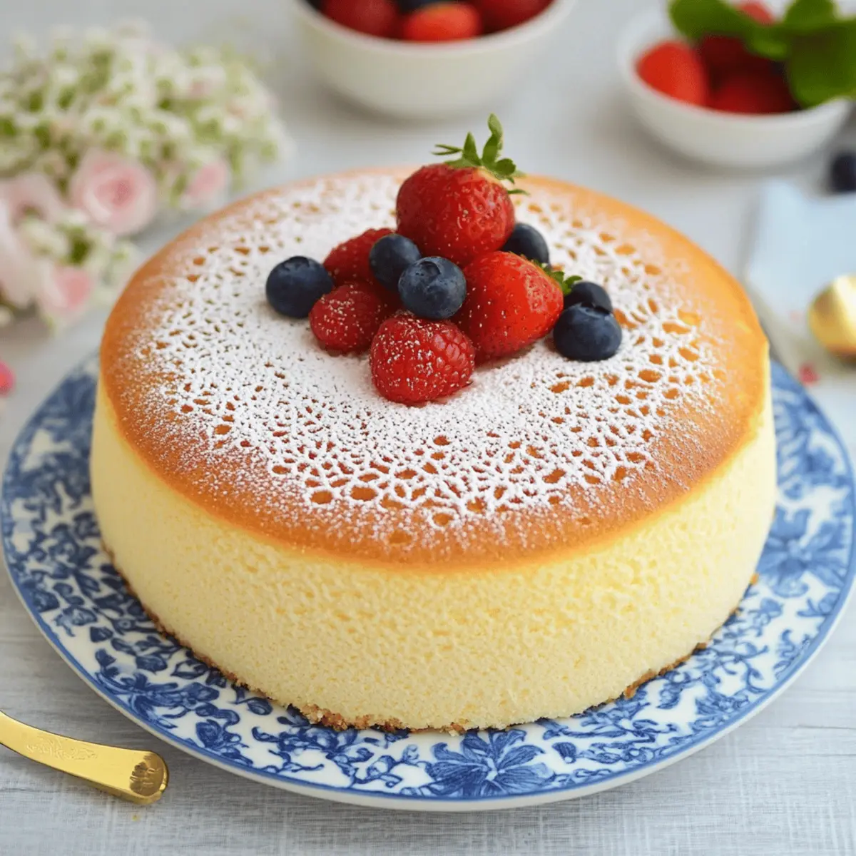 Easy Japanese Cotton Cheesecake Recipe