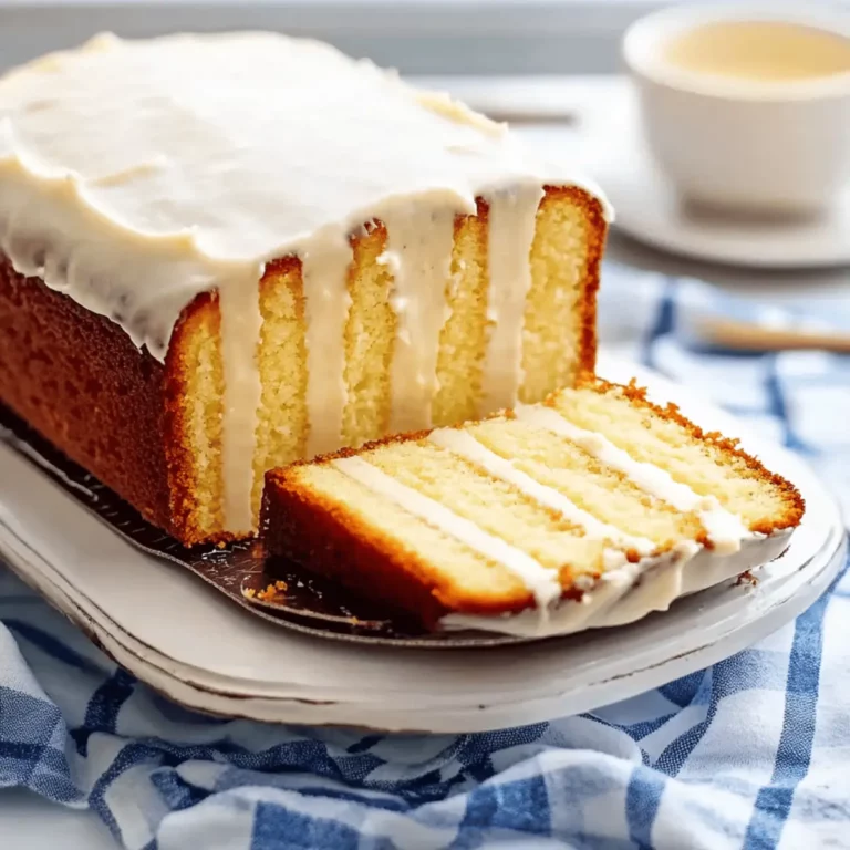 Vanilla Pound Cake