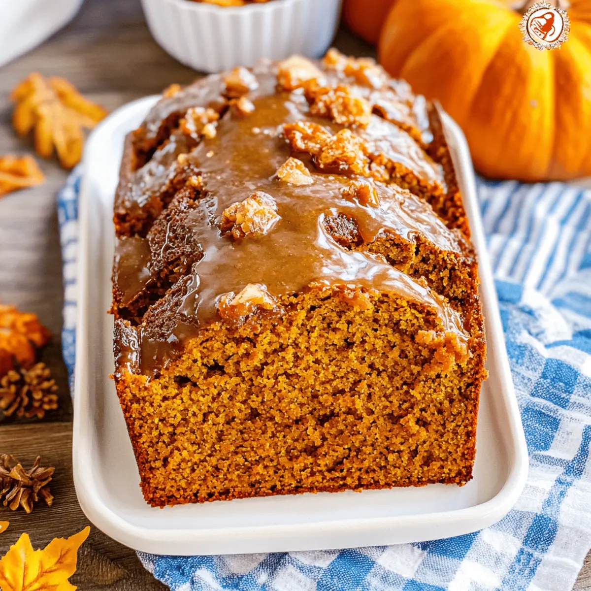 Brown Sugar Pumpkin Loaf
