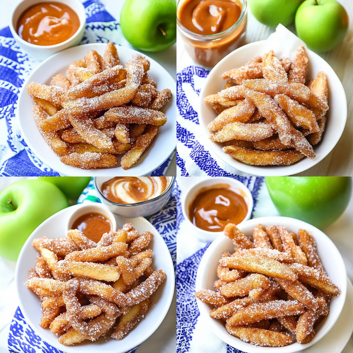 Cinnamon Sugar Apple Fries