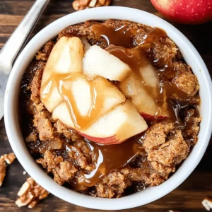 Crockpot Caramel Apple Dump Cake