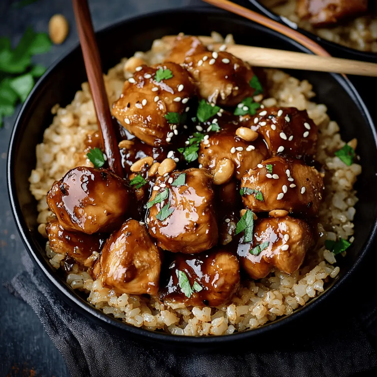 Slow Cooker Honey Garlic Chicken