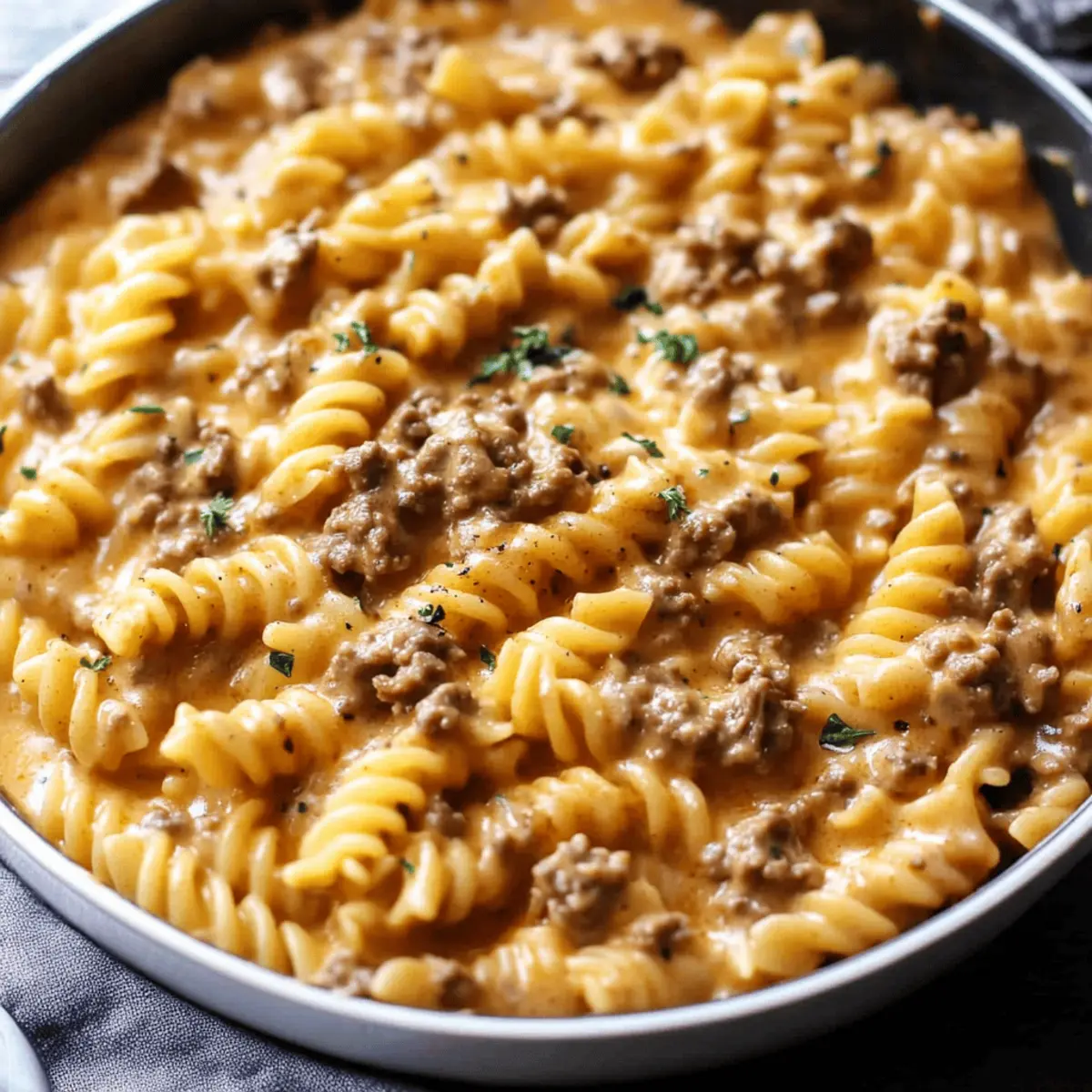 Delicious Creamy Beef Pasta Recipe Ready in 30 Minutes