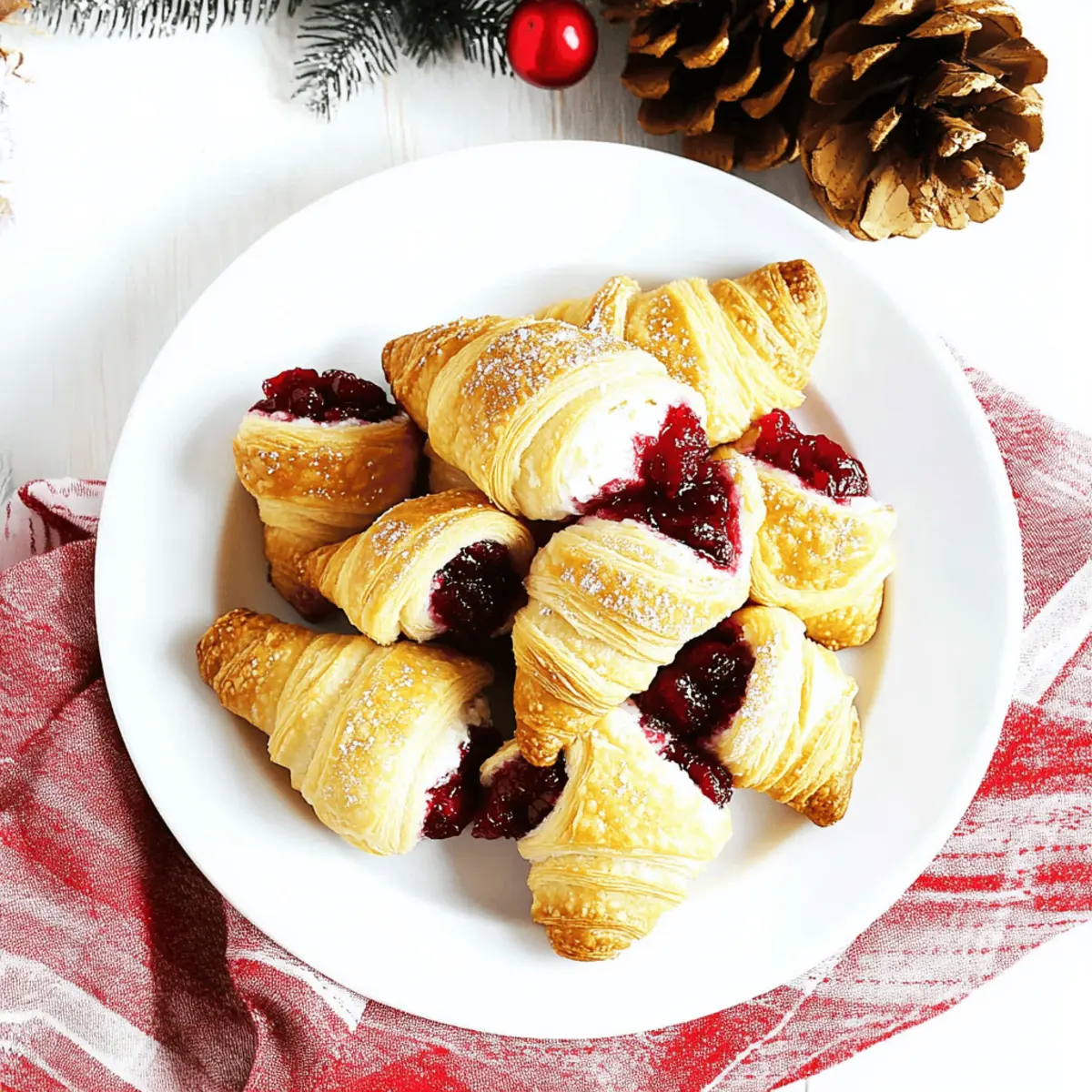 Decadent Cranberry Cream Cheese Crescent Bites Recipe to Impress