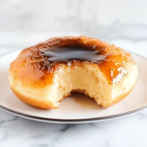 Baked Crème Brûlée Donuts