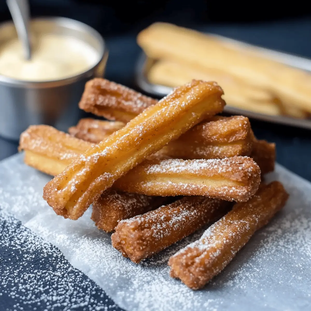 Easy Baked Churro Bites