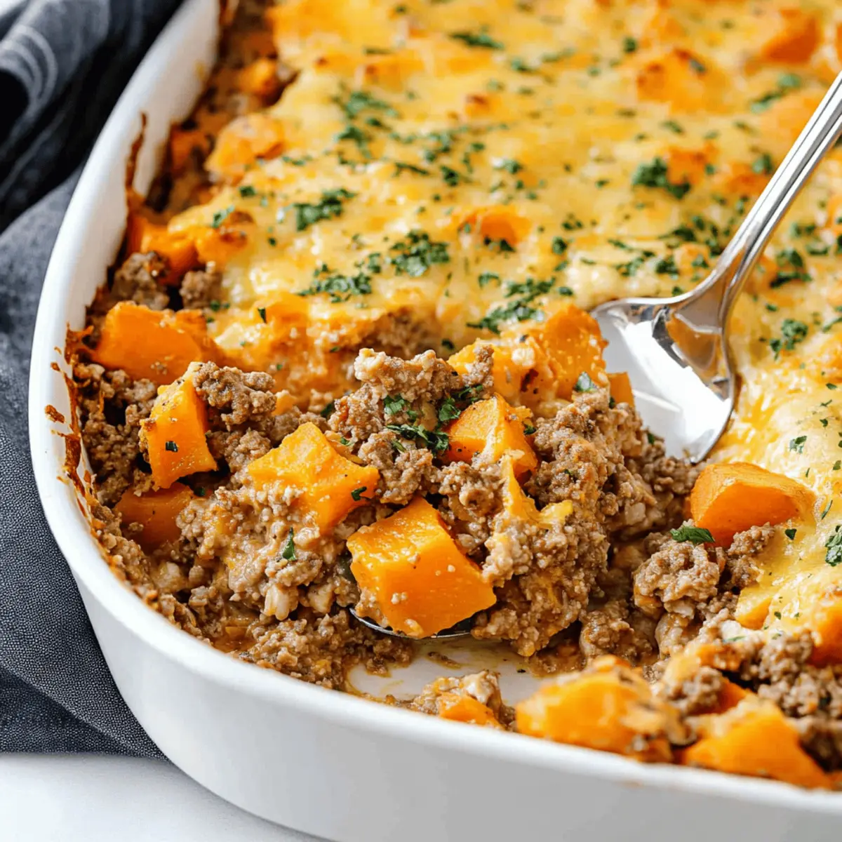 Delicious Ground Turkey Sweet Potato Casserole Recipe for Family