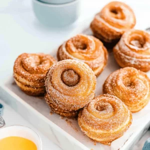 Quick Cinnamon Sugar Cruffins