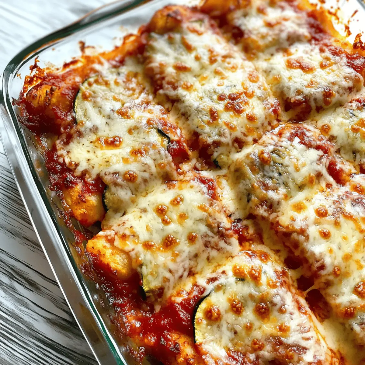 Zucchini Pizza Casserole
