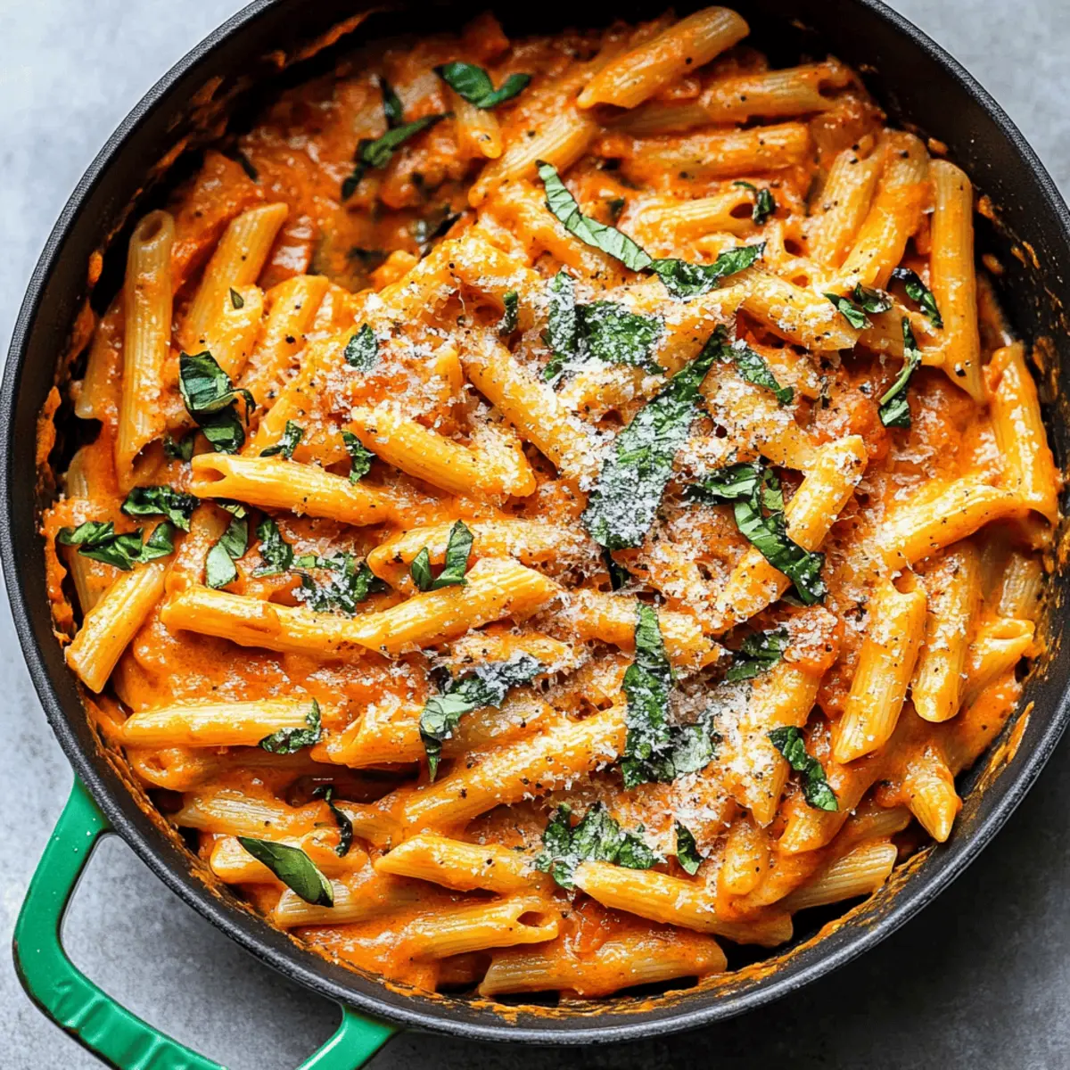 Easy One Pot Creamy Tomato Pasta Ready in Just 30 Minutes