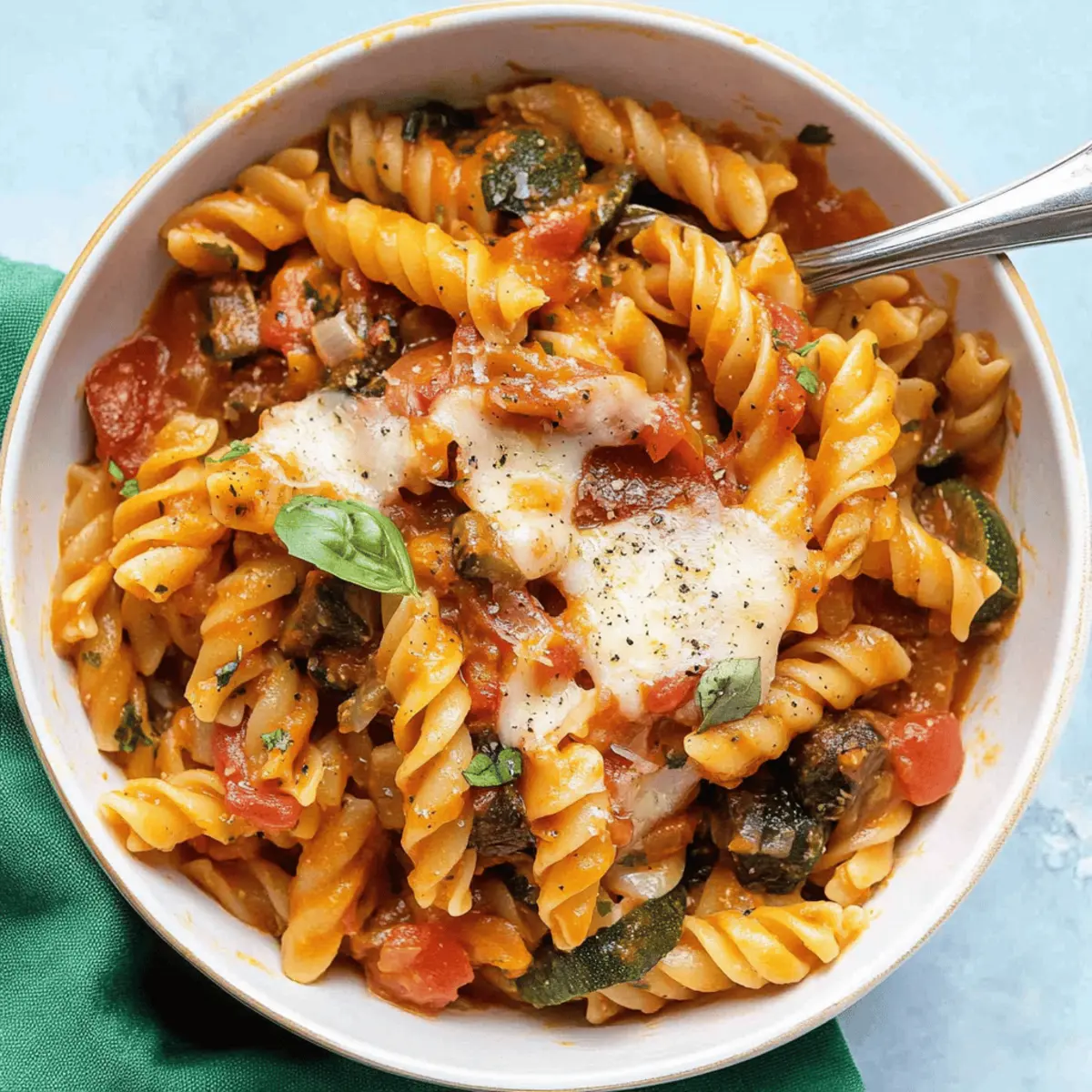 Quick One-Pot Vegetable Pasta Ready in Just 30 Minutes