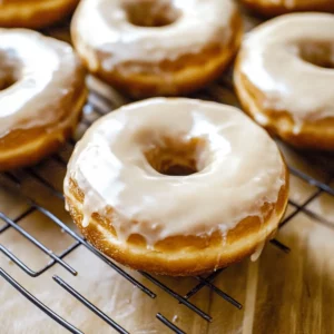 Maple Glazed Donuts