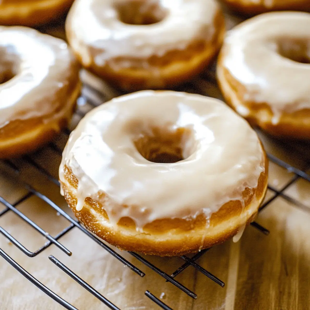 Maple Glazed Donuts
