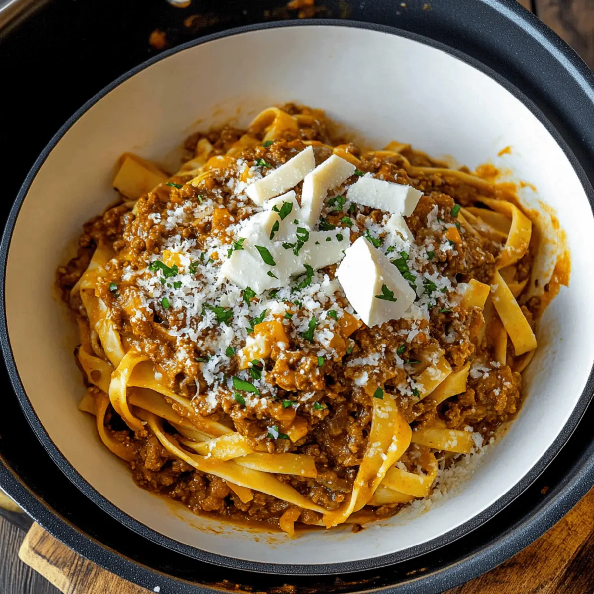 Pumpkin Beef Bolognese
