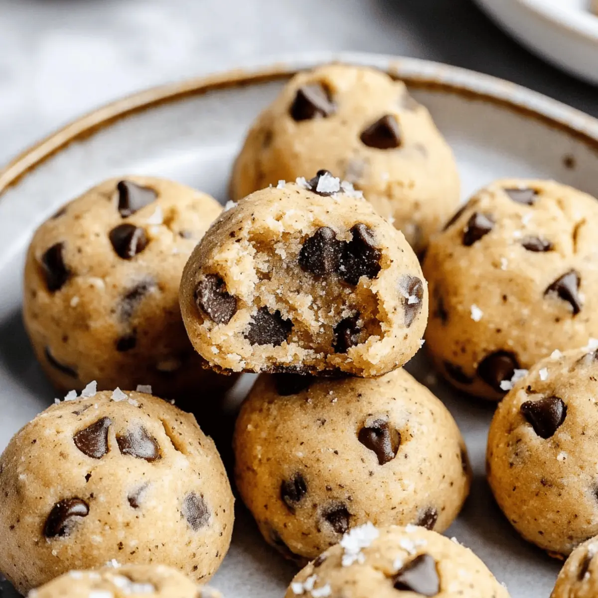 Protein Cookie Dough Bites: Easy, Healthy, and Delicious Treats