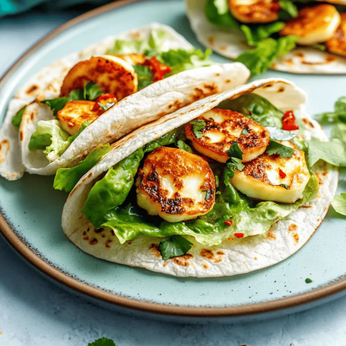 Delicious Sweet Chili Halloumi Wraps Perfect for Light Meals