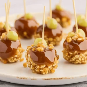 Caramel Apple Grapes