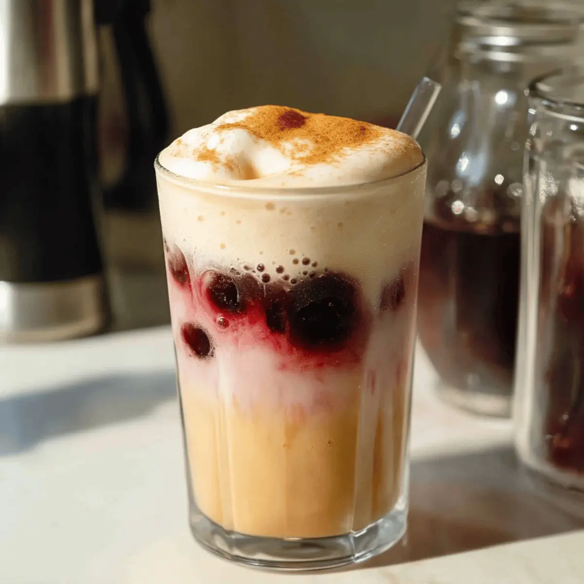 Delicious Cherry Vanilla Iced Latte Recipe for Summer Refreshment