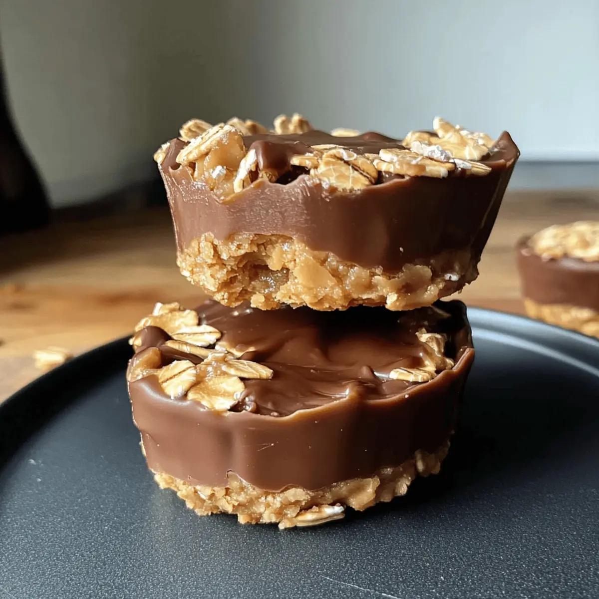 Delicious No Bake Peanut Butter Oat Cups for Easy Snacking