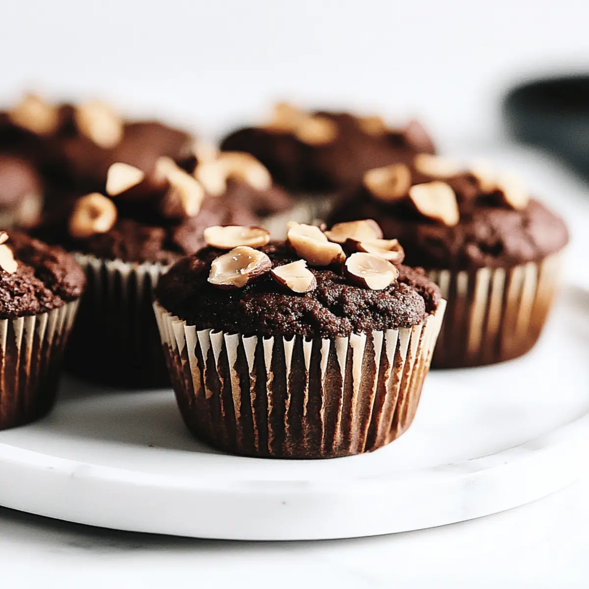 Luxurious Hazelnut Muffins