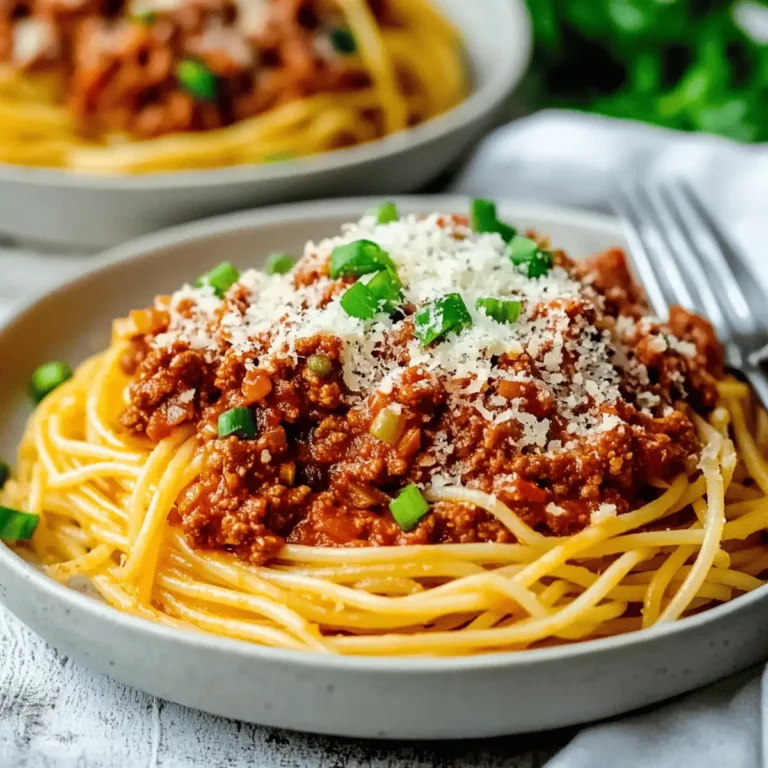 Spaghetti Bolognese