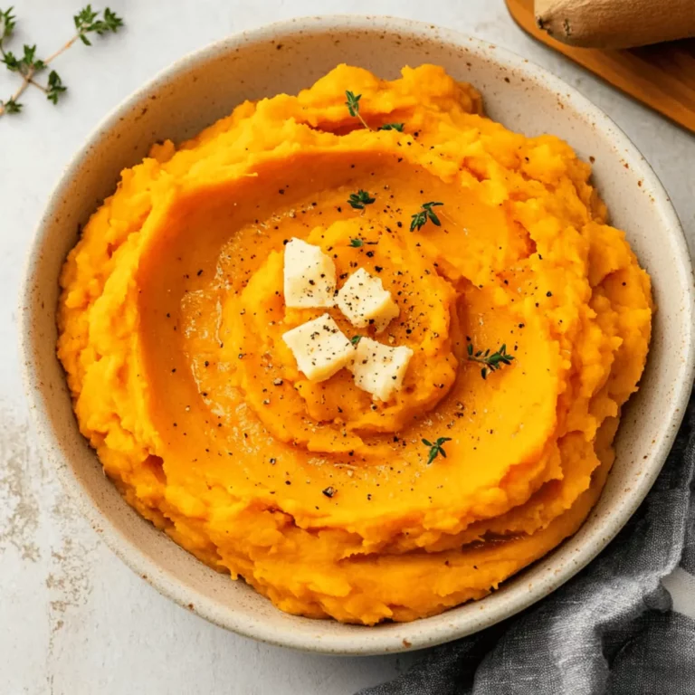 These Impossibly Creamy Mashed Sweet Potatoes