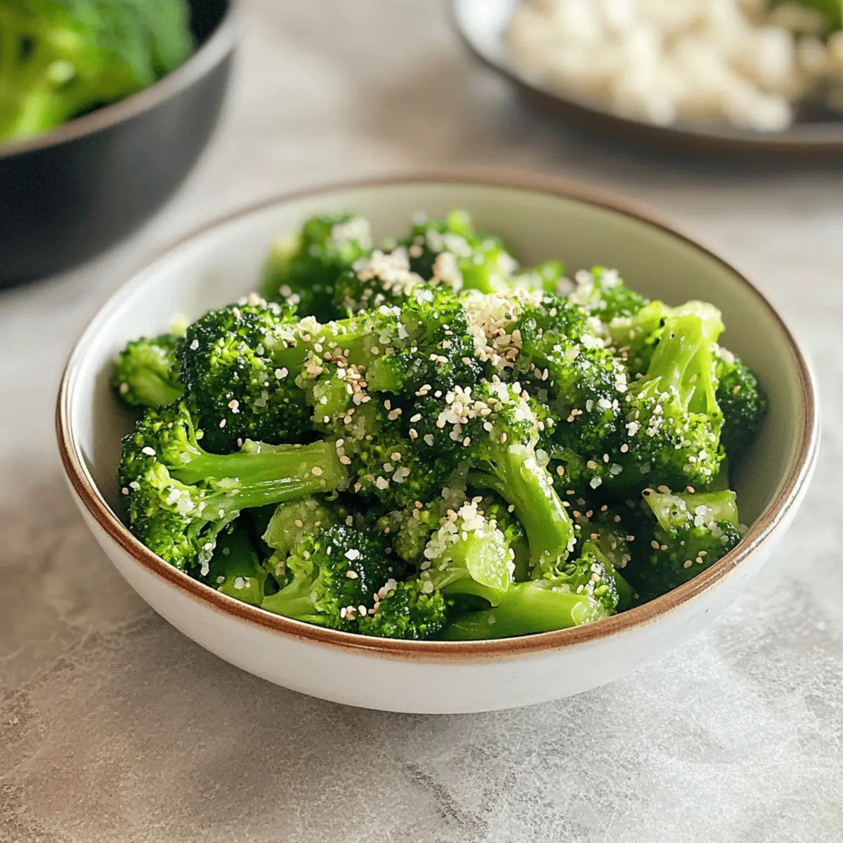 Korean Broccoli Side Dish