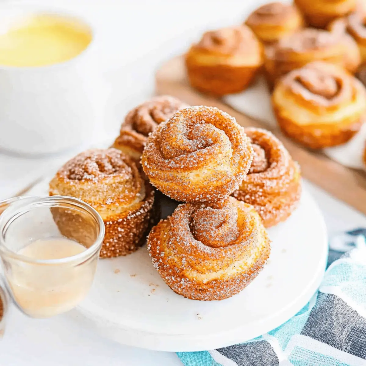 Quick Cinnamon Sugar Cruffins Recipe Ready in Just 30 Minutes