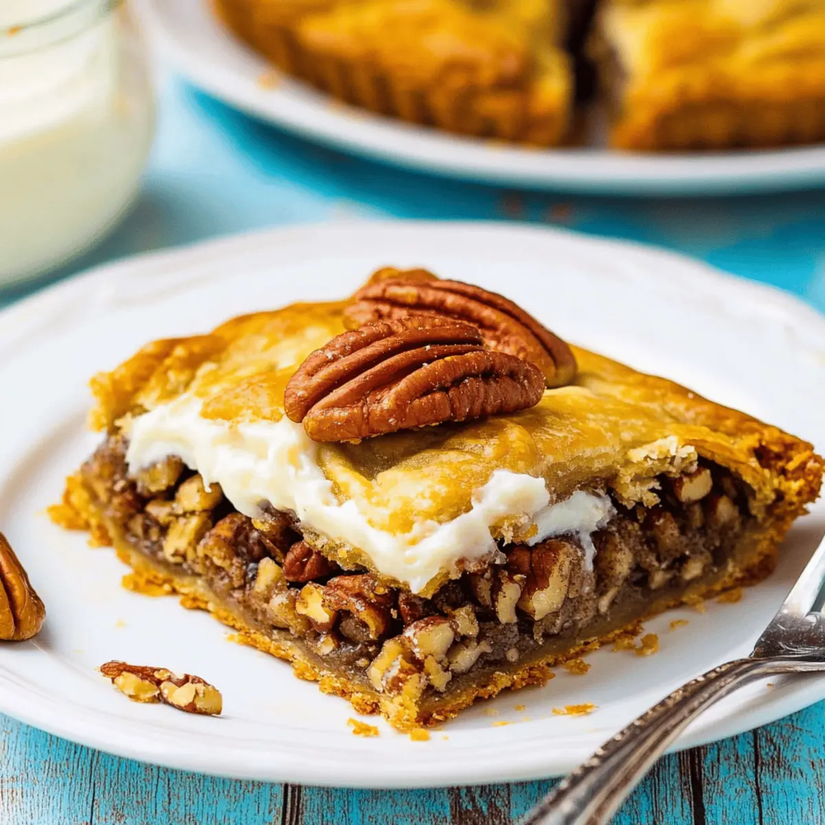 Buttery Crescent Rolls with Pecan Filling: Easy Pie Bars Recipe