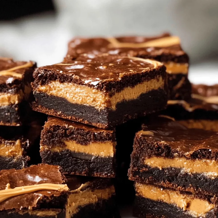 Peanut Butter Brownies