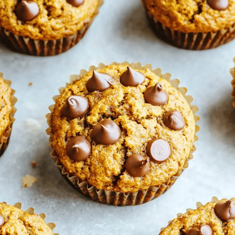 The BEST Healthy Pumpkin Muffins