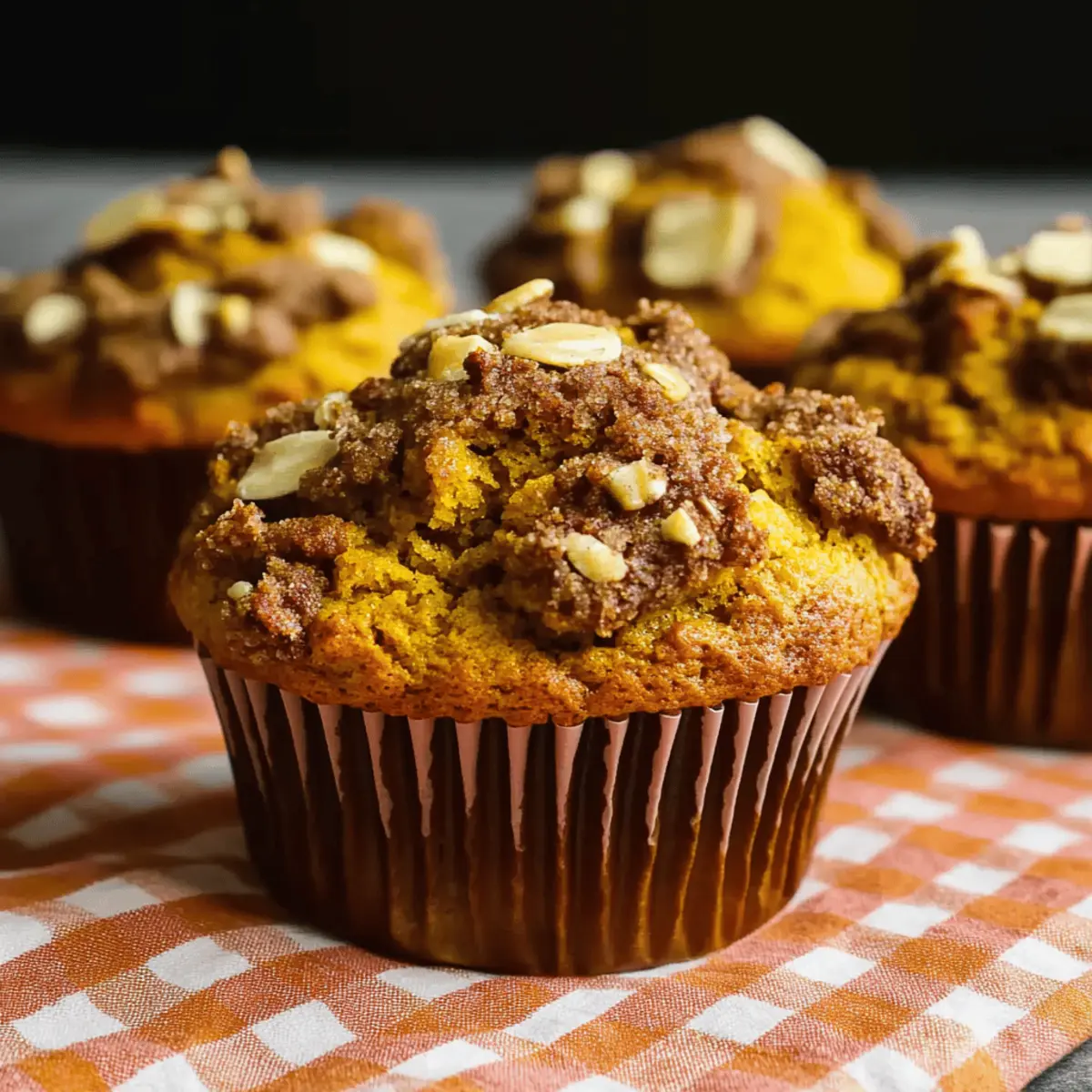 Pumpkin Streusel Muffins