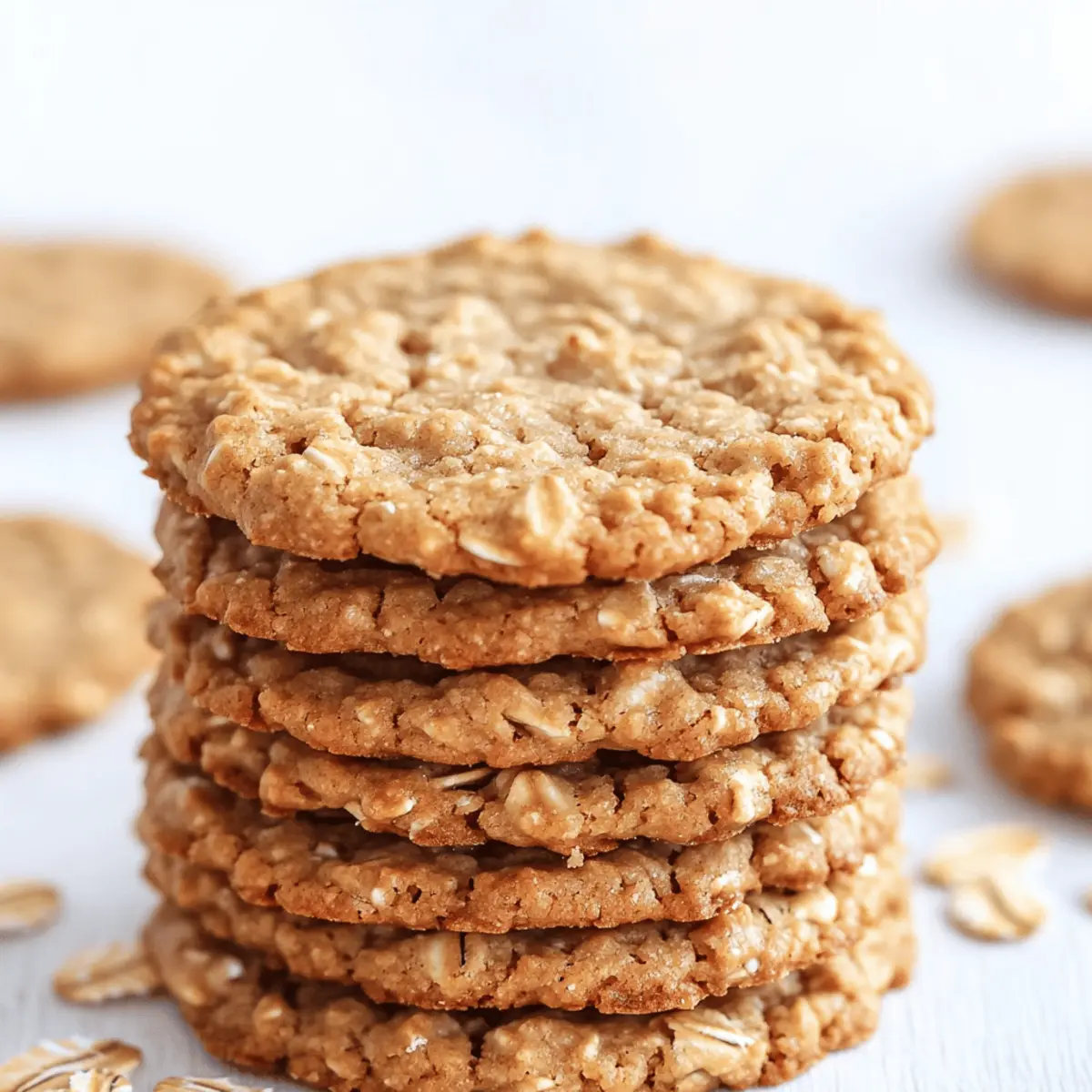 Crispy Delicious Honey Oatmeal Cookies Ready in Just 15 Minutes