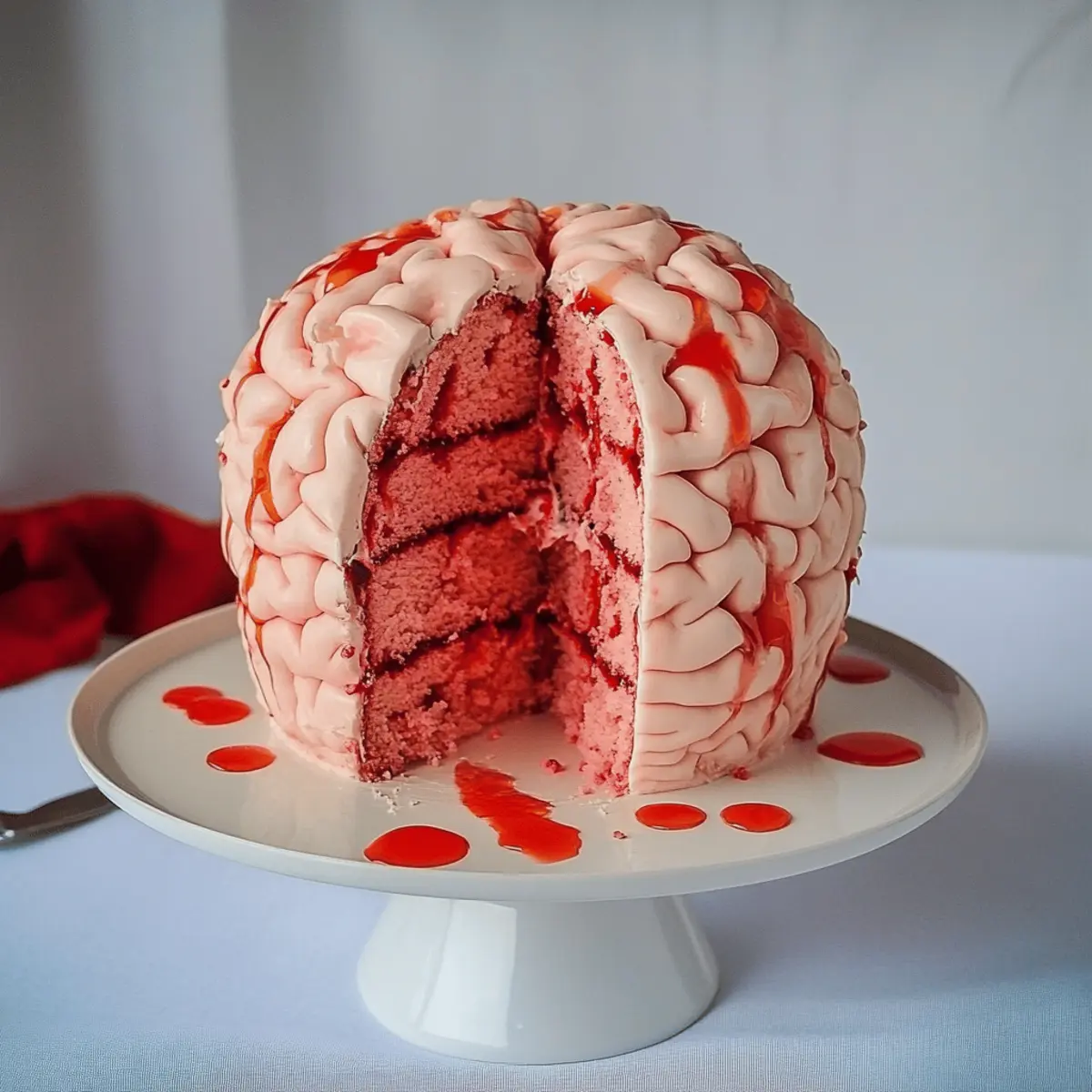 Delicious Vanilla Raspberry Brain Cake Recipe for Your Next Party