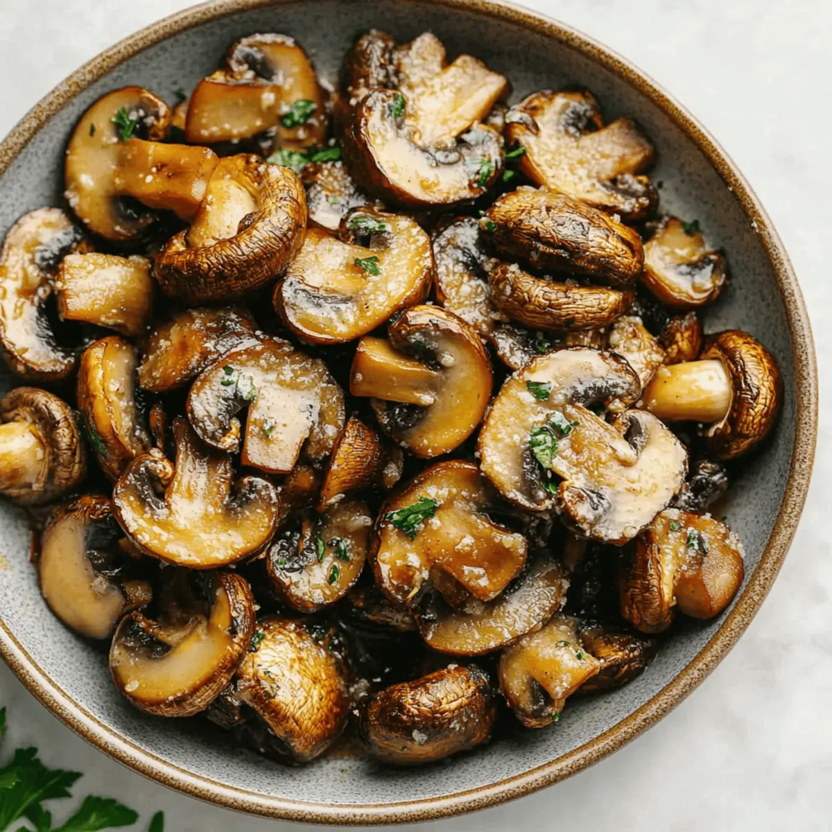 Delicious Air Fryer Ranch Mushrooms Ready in Just 15 Minutes
