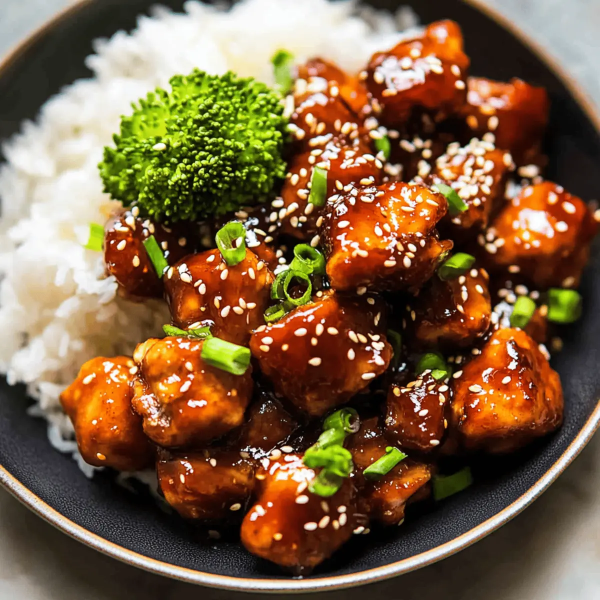 Sticky Honey Gochujang Chicken
