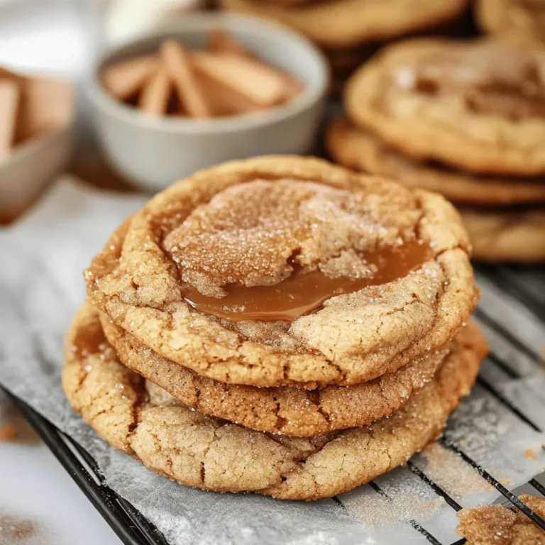 Irresistible Apple Cider Caramel Cookies You Must Try