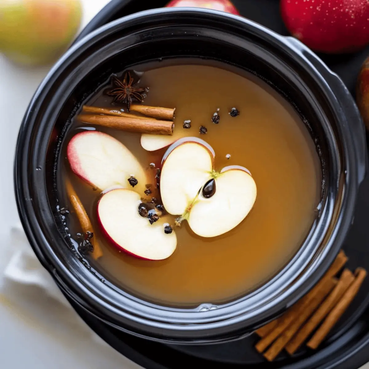 The Best Crockpot Apple Cider