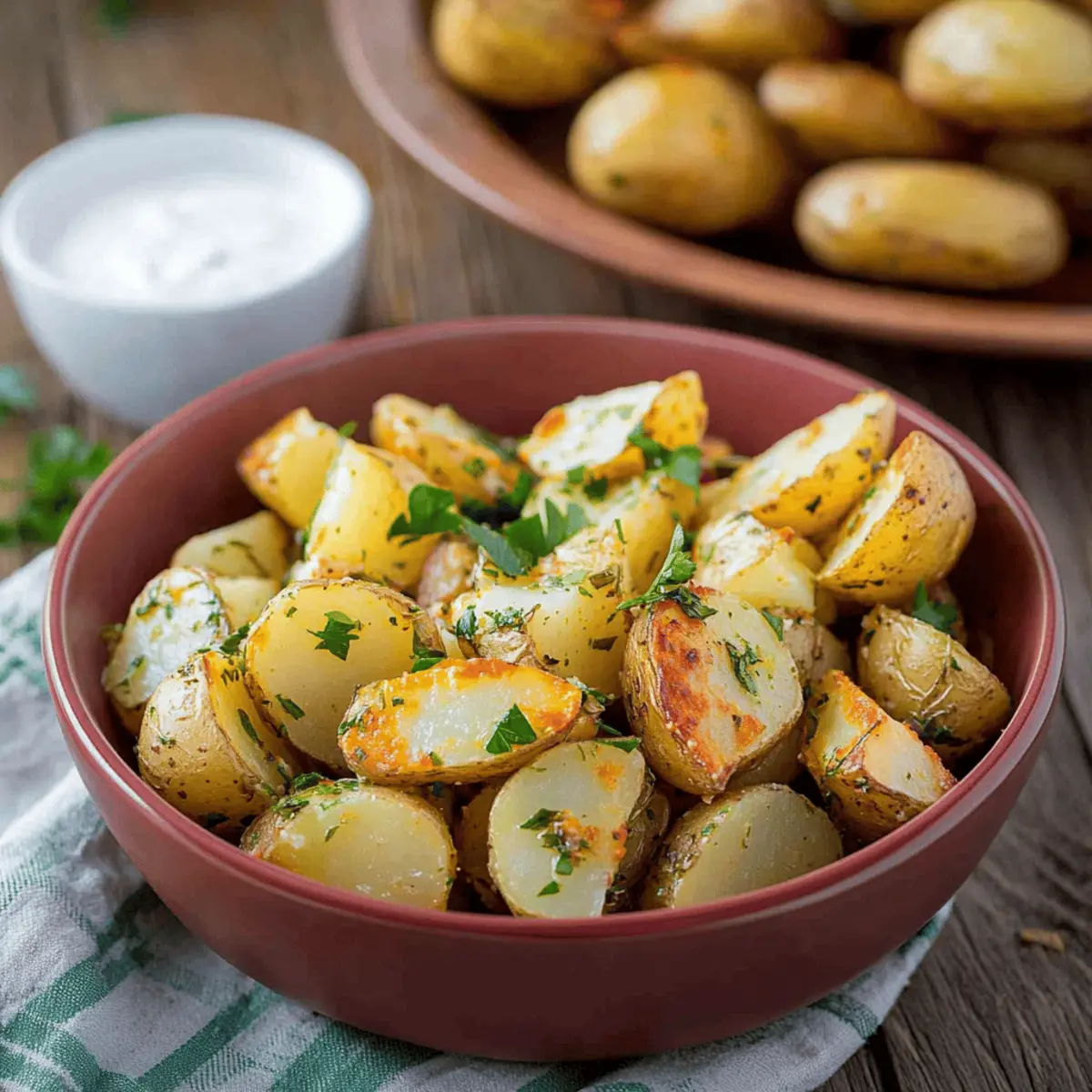 Herbed Roasted Potato Salad Recipe for a Flavorful Side Dish