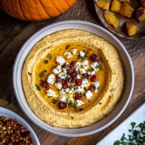 Pumpkin Whipped Feta Dip