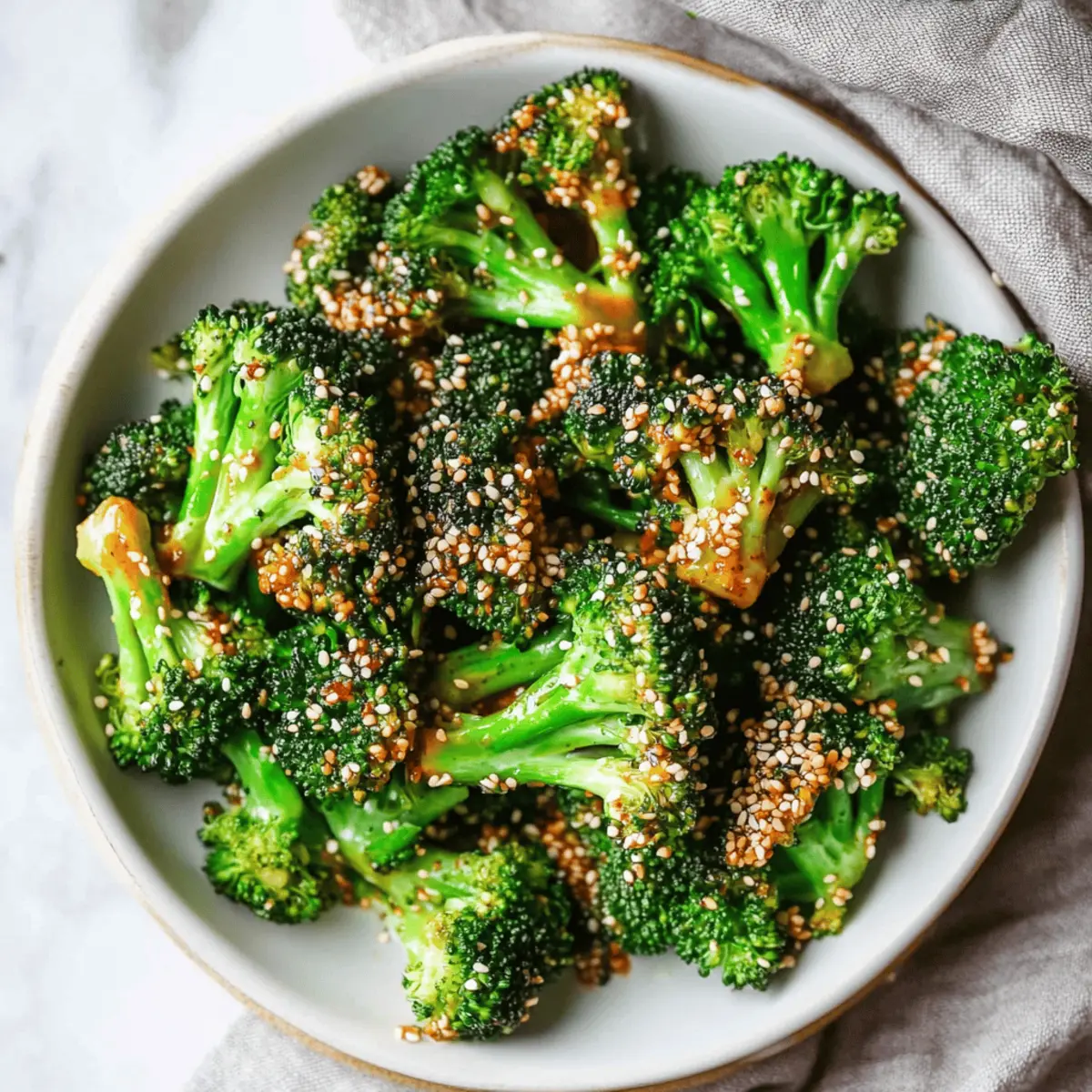 Easy Gochujang Broccoli Roasted to Crispy Perfection