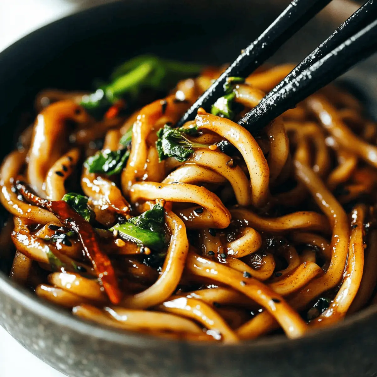 Black Pepper Udon