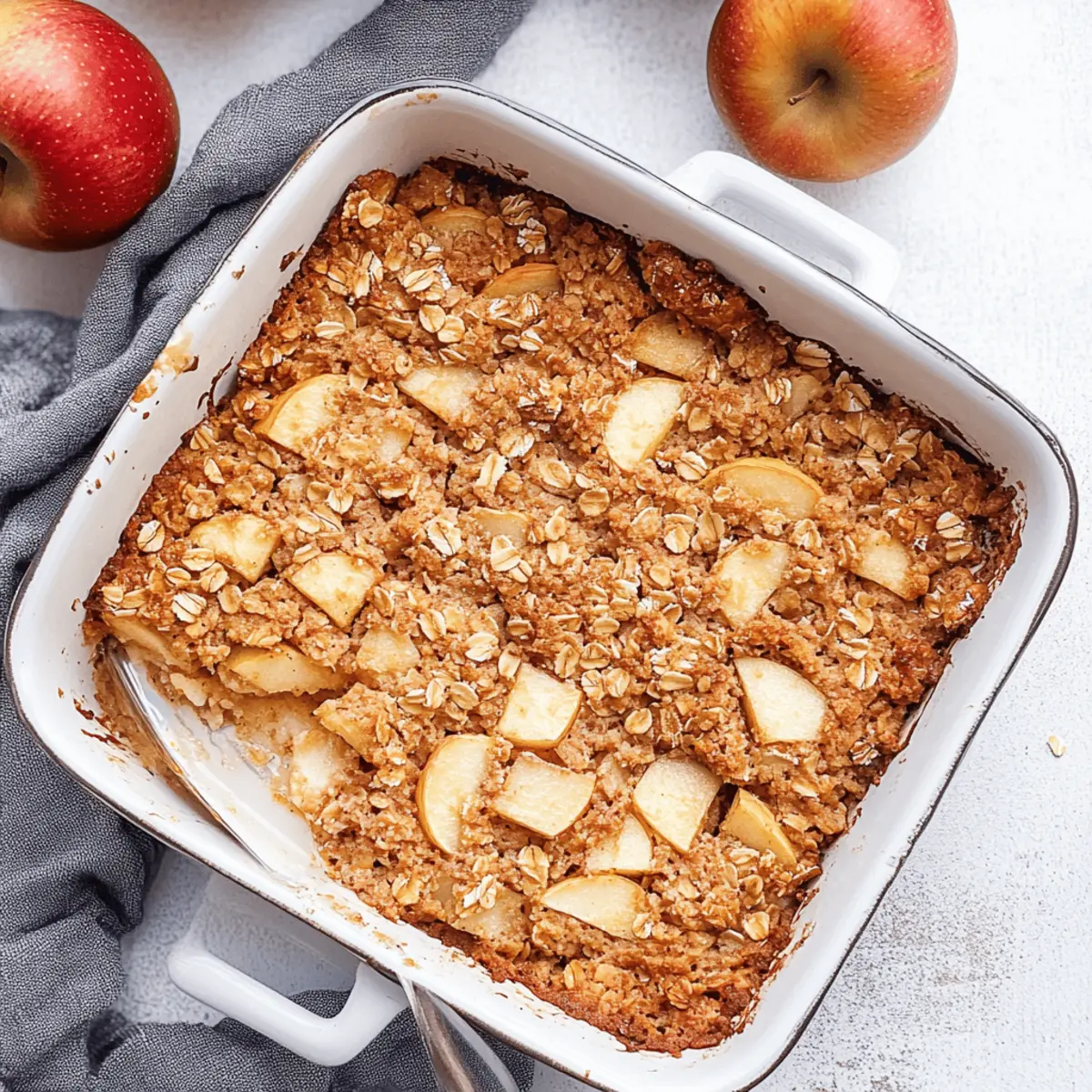 Delicious Oatmeal Apple Breakfast Bake for a Healthy Start