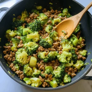 Quick & Easy Honey Garlic Ground Beef and Broccoli Stir-Fry