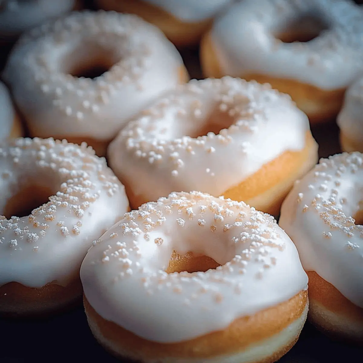 Simpele vanille donuts met romig glazuur recept voor thuis