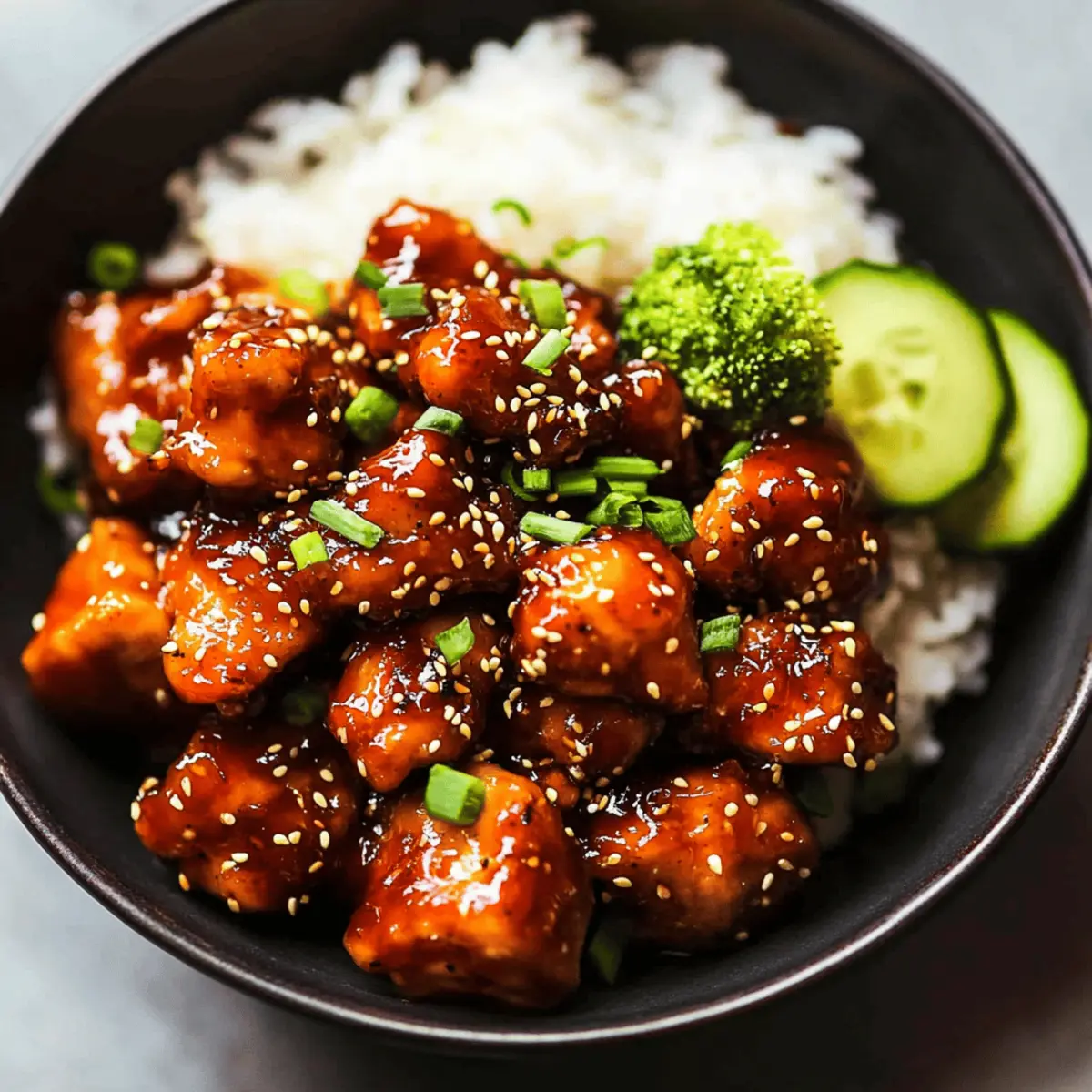 Sticky Honey Gochujang Chicken